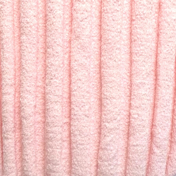 Pink Ribbed Maxi Dress - Picture 3 of 5